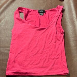 Just My Size Pink Tank Top - Women's Sleeveless Stretch Cami